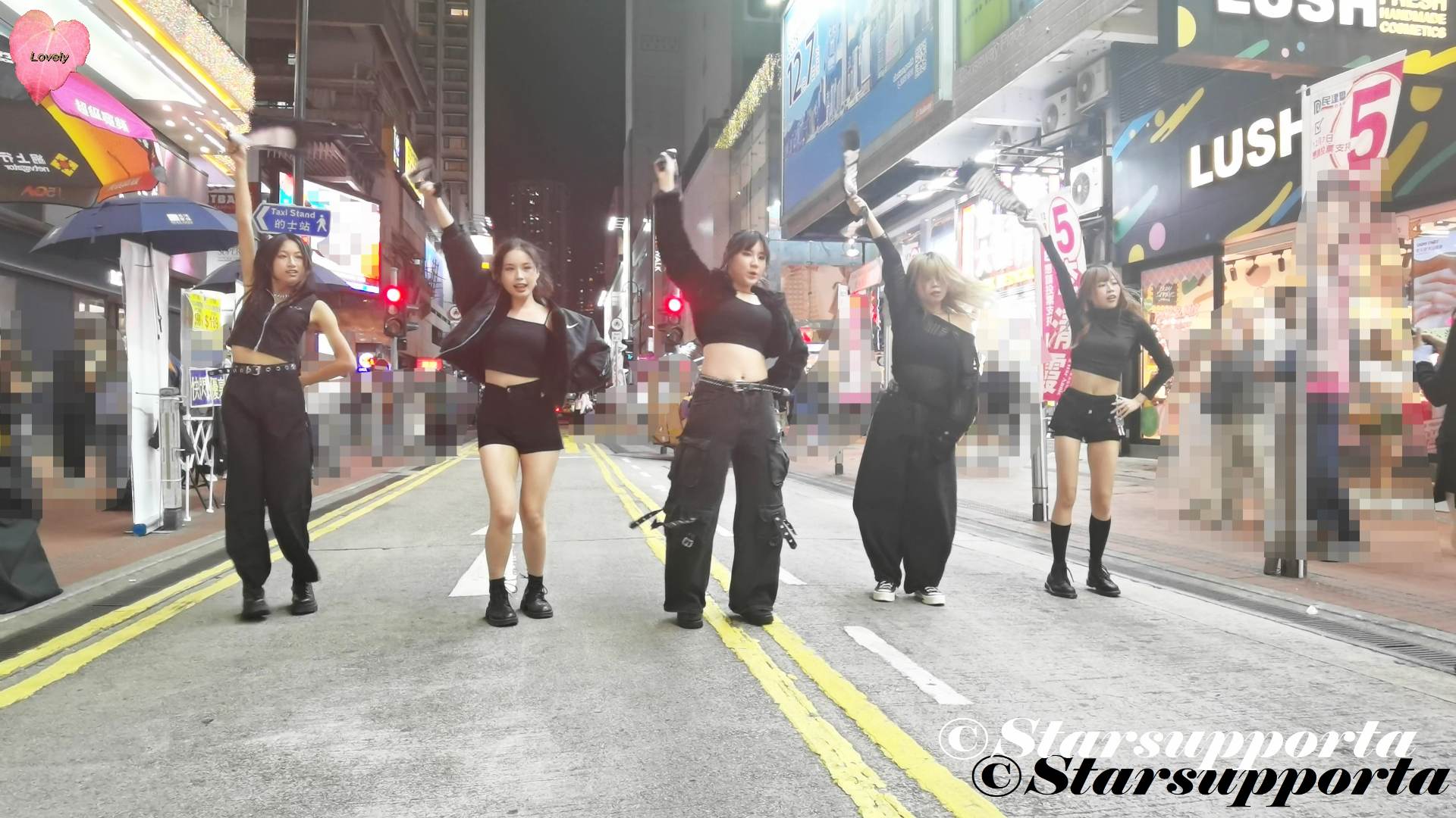 20251115 KPOP dance @ 香港銅鑼灣Casetify對出